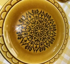 Vintage Homer Laughlin 10” Dinner Plates Castilian Coventry Dinnerware Lot Of 2