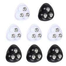 8Pcs Self Adhesive Mini Caster Wheels 360° Swivel Universal Wheel Sticky Pulley