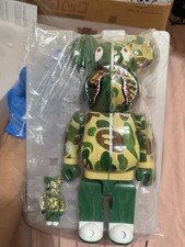 Bearbrick × BAPE Baby Milo(R) CamoShark 100% & 400% Set