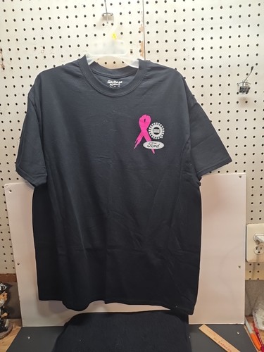 Ky. Truck Plant 862 "Built Ford Tough Enough To Beat Cancer" Black XL T-shirt JT - Picture 1 of 10