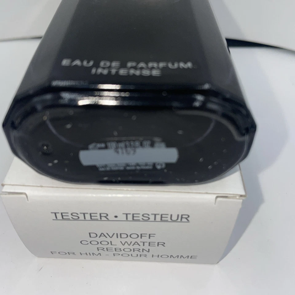 Cool Water Reborn por Davidoff, 3,3 oz/100 ml Eau de Parfum Intenso NUEVO Probador Foto 4 de 4