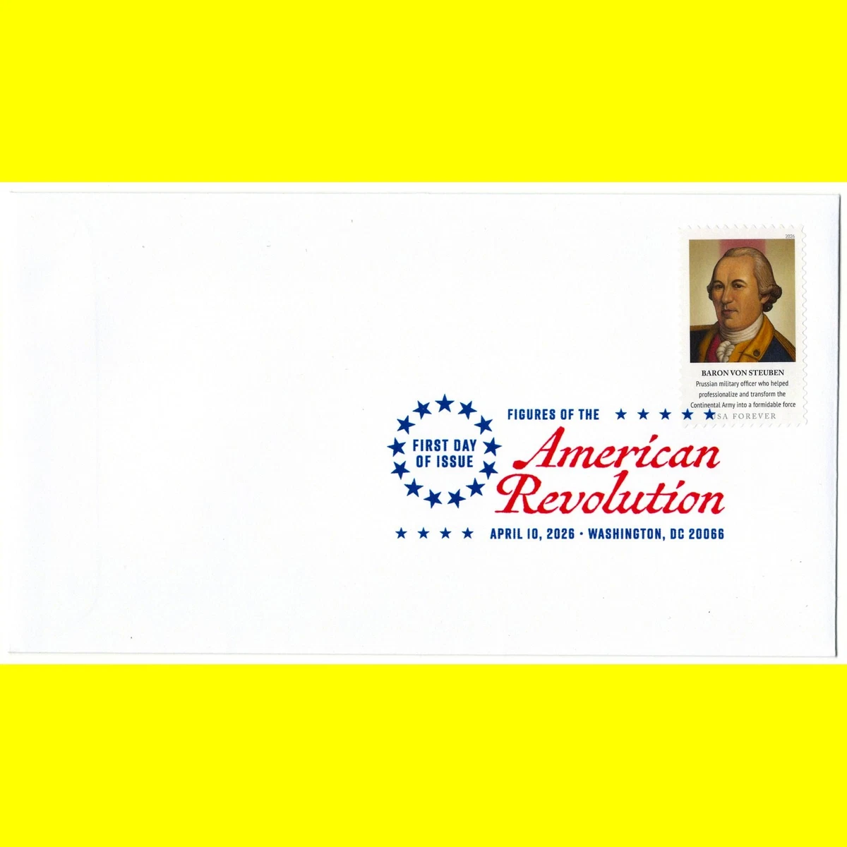 First Day of Issue Forever Stamp Historical Figures United States