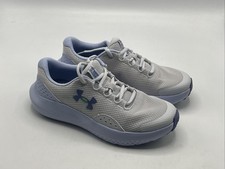Under Armour UA GGS Surge 4 Girls Shoes Size 6Y Violet Grey - Brand New