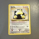 1999 Pokemon Jungle 1st Edition Snorlax Card 27/64
