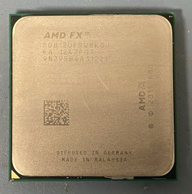 AMD FX-8120 FD8120FRW8KGU 3.1GHz Socket AM3+ 8-Core Processor