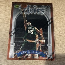 Eric Williams 1997 Topps Finest Heirs Bronze Card #227. Boston Celtics Unpeeled 