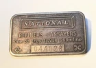 Vintage National Refiners Assayers 1  Oz .999 Silver Bar # 044028