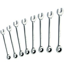 Jeu de 8 clés mixtes à cliquet - 50-CSI-J8 SAM OUTILLAGE