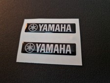 Yamaha Resin Gel Dome Decals / Stickers 55mmx12mm