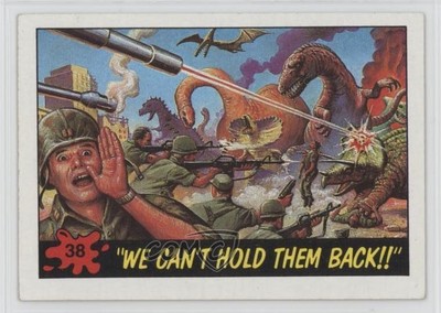 1988 Topps Dinosaurs Attack! We Can't Hold Them Back!! #38 1u6