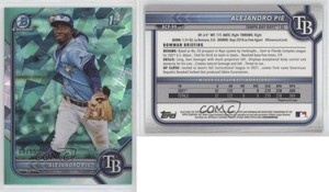 2022 Bowman Sapphire Edition Chrome Prospects Aqua /55 Alejandro Pie #BCP-99