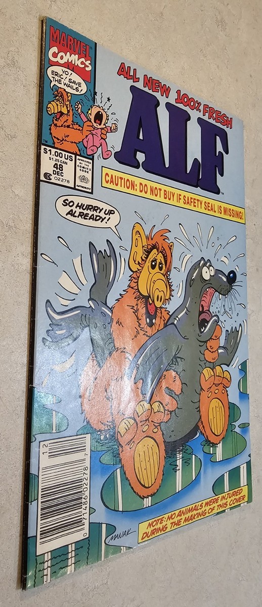 Alf Issue 48 Controversial Cover Newsstand Edition! | eBay