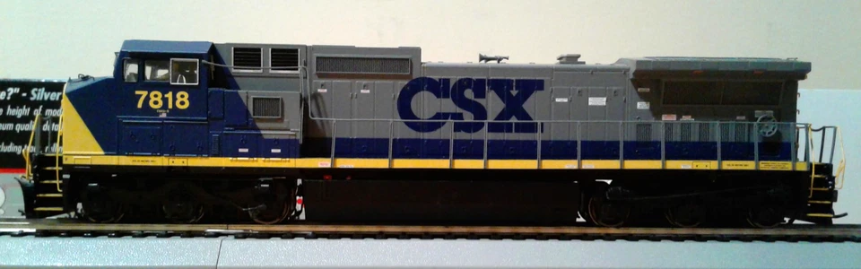 HO SCALE ATLAS DASH-40CW CSX #7818 7623 - Image 4 of 4
