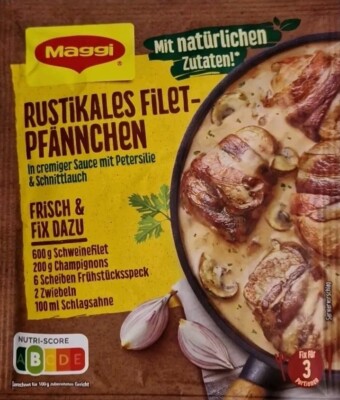 10x Maggi Fix Rustikales Filet Pfännchen in cremiger Sauce für 30 Personen