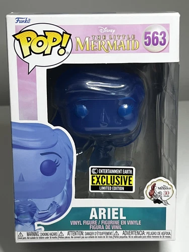 Funko POP! The Little Mermaid Ariel Blue Translucent 563 EE Exclusive