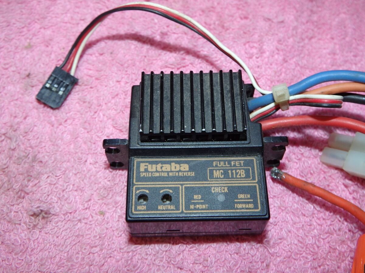 VINTAGE FUTABA MC 112B ELECTRONIC SPEED CONTROL WITH REVERSE VINTAGE FUTABA MC 112B ELECTRONIC SPEED CONTROL WITH REVERSE