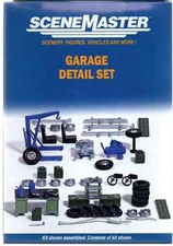 Walthers Cornerstone (HO) 949-4167 Garage Detail Set #1 - NIB