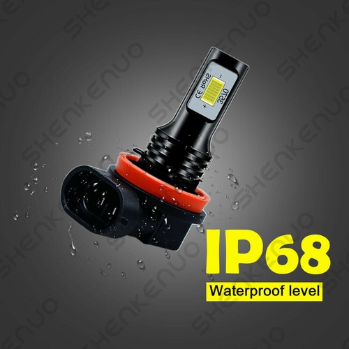 For 2007-2018 Nissan Altima 8000K Front LED Headlight Hi/Lo + Fog Light Bulb Kit - Picture 8 of 12