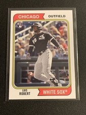 2020 Topps Archives LUIS ROBERT Base Rookie Card #159 White Sox RC 1974 Design
