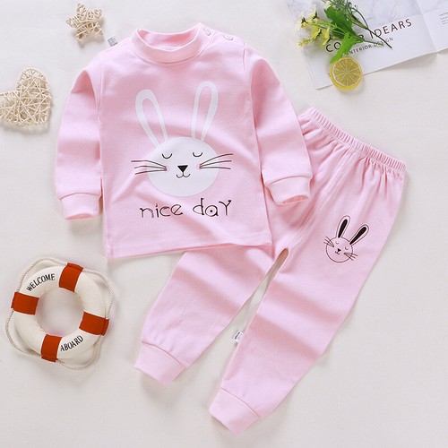 Cartoon Pajamas Kids Boy Underwear Longjohn Pyjamas BabySleepwear Toddler Pjs - Picture 6 of 59