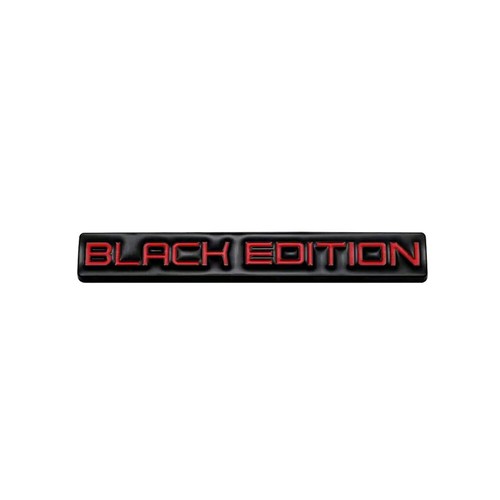 3D-Metal Negro Edición Limitada Guardabarros Emblema Insignia-Calcomanía Adhesiva Deportiva - Imagen 12 de 15
