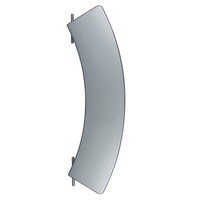 TüRgriff Passend Wie Siemens 00484030 Griff Silber Mit Achsen Waschmaschine