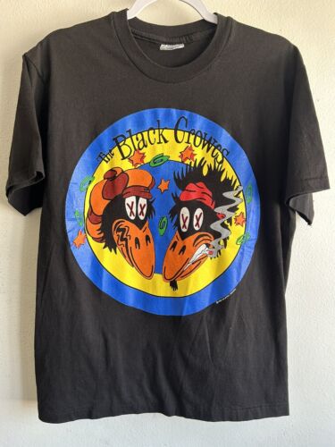 Chemise de tournée vintage 1993 The Blackcrowes High As The Moon taille Large  - Photo 1/5