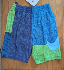 Nike Boys Swim Trunks, Blue/green/purple,Sm, Med, Large, XL