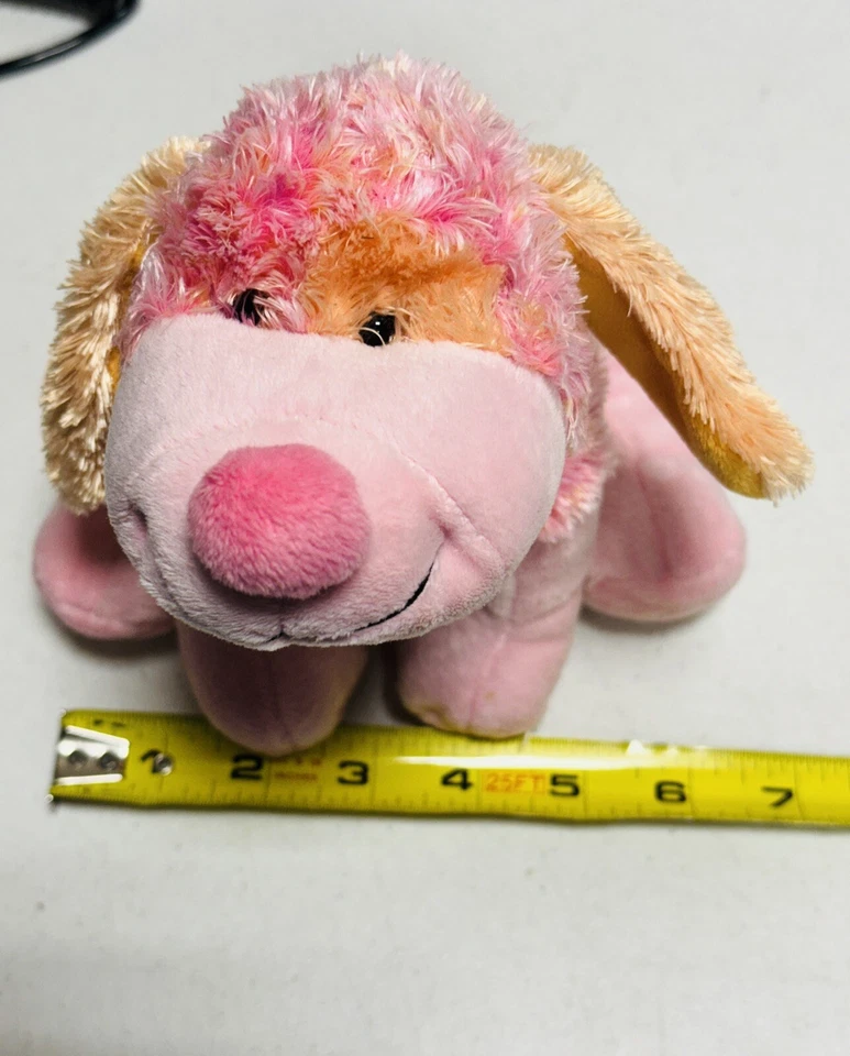 GANZ Webkinz Pink Punch Cheeky Dog Puppy Plush Stuffed Animal HM495 NO CODE 10” - Image 4 of 4