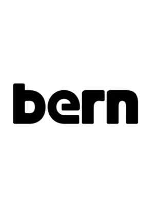 bern BIKE, SKATEBOARD, SKI/SNOWBOARD, WAKEBOARD HELMETS 4'' BLACK DIE CUT STICKER