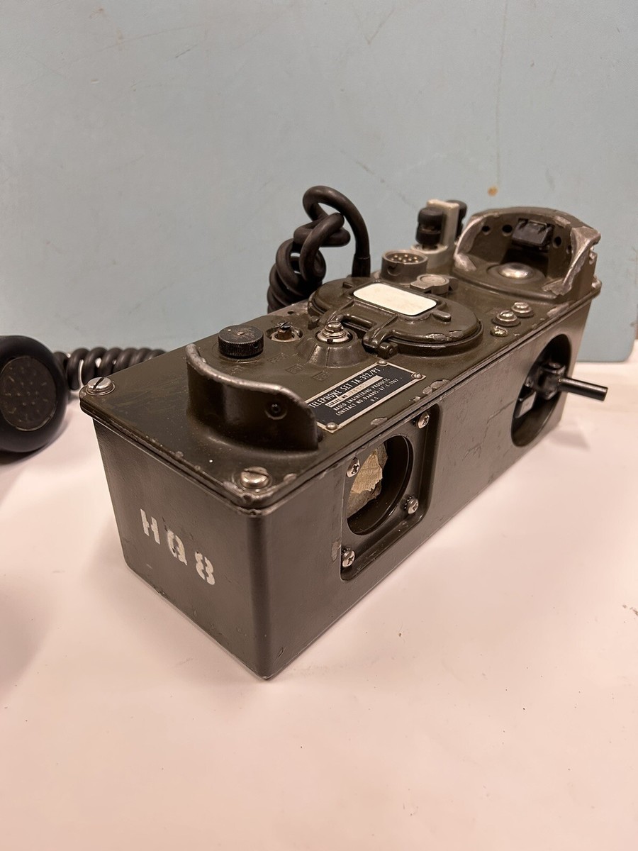 Vietnam Era US TA 312/PT Field Phone Telephone w/ Case