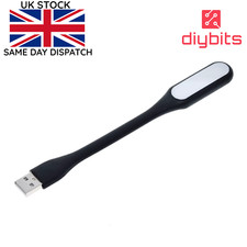 USB Simple Clip-On Desk Lamp Flexible LED Light for Bed Table Reading & Laptop