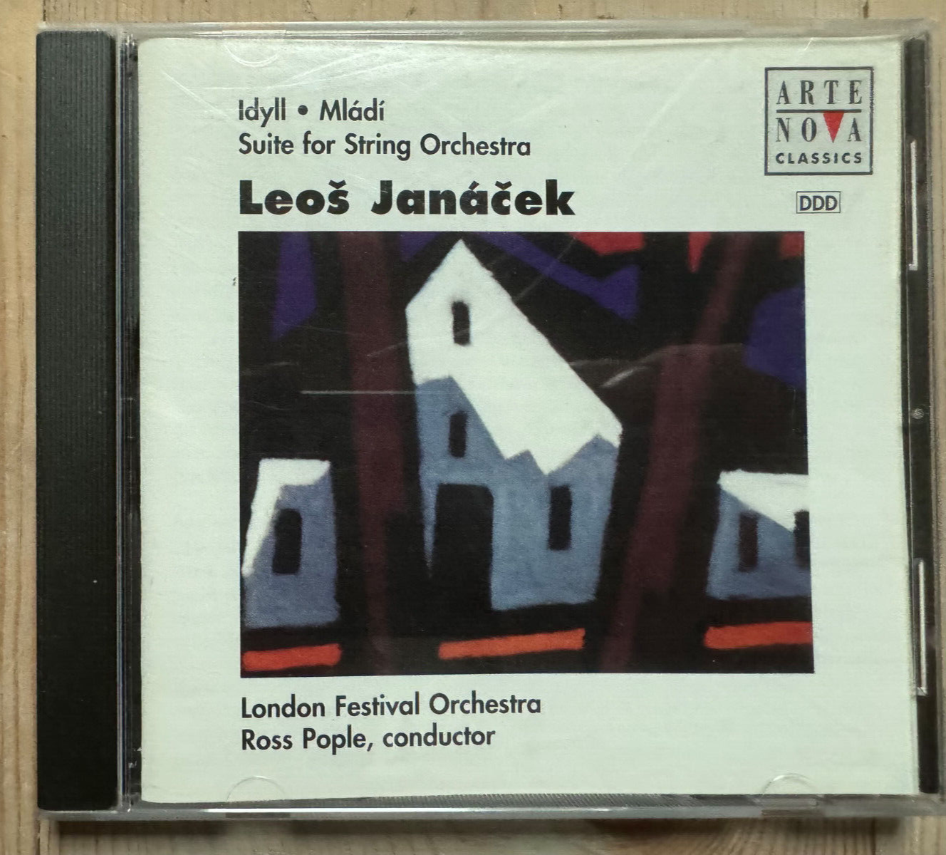 Leos Janácek Idyll Mládl  Suite for String Orchestra  Ross Pople CD
