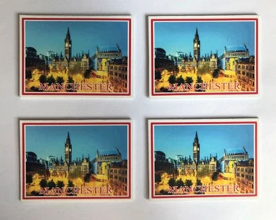 Fridge Magnet Souvenir Manchester England United Kingdom Perfect Gift