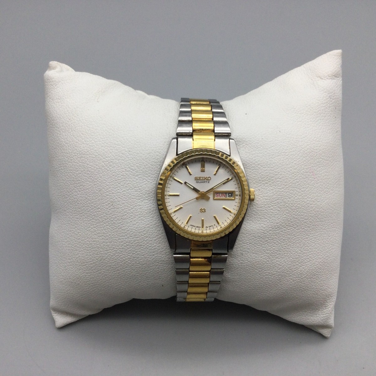 SEIKO TYPE 2 稼働品 文字盤 GOLD color WTS] Seiko Quartz Type II - 8223-8090 – Gold Plated
