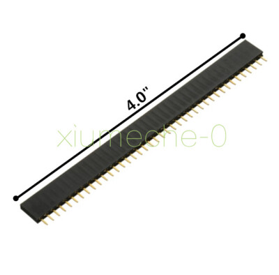 5PCS 40Pin 2.54mm Single Row Straight Female Pin Header Strip PBC Ardunio NEW