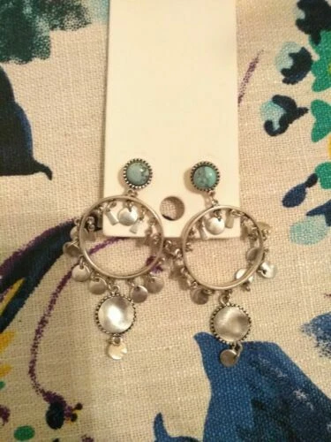 Pendientes de Moda Express Turquesa