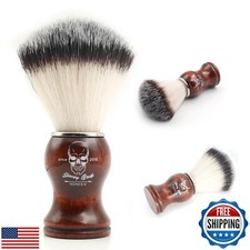Menesia Shaving Brush for Men, Wood Handle Men's Shave Cream and Soap Brush w