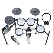 HAMPBACK ACE-307 Electric Drum Set with 5'' Bass Drum+72 Drum Kits 918 Sounds