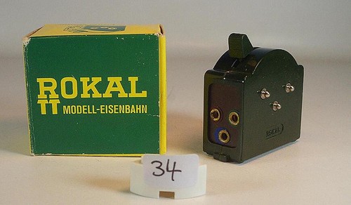 Interruptor ferroviario Rokal vía TT 1/120 n.º 01683 embalaje original #034 | Zustand: Gebraucht