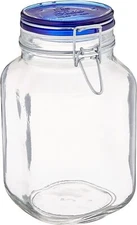 Bormioli Rocco 67.75 Ounce Clear Food Storage Container BPA Free Dishwasher Safe
