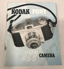 Kodak Pony 828 Camera Owner  s Manual.
