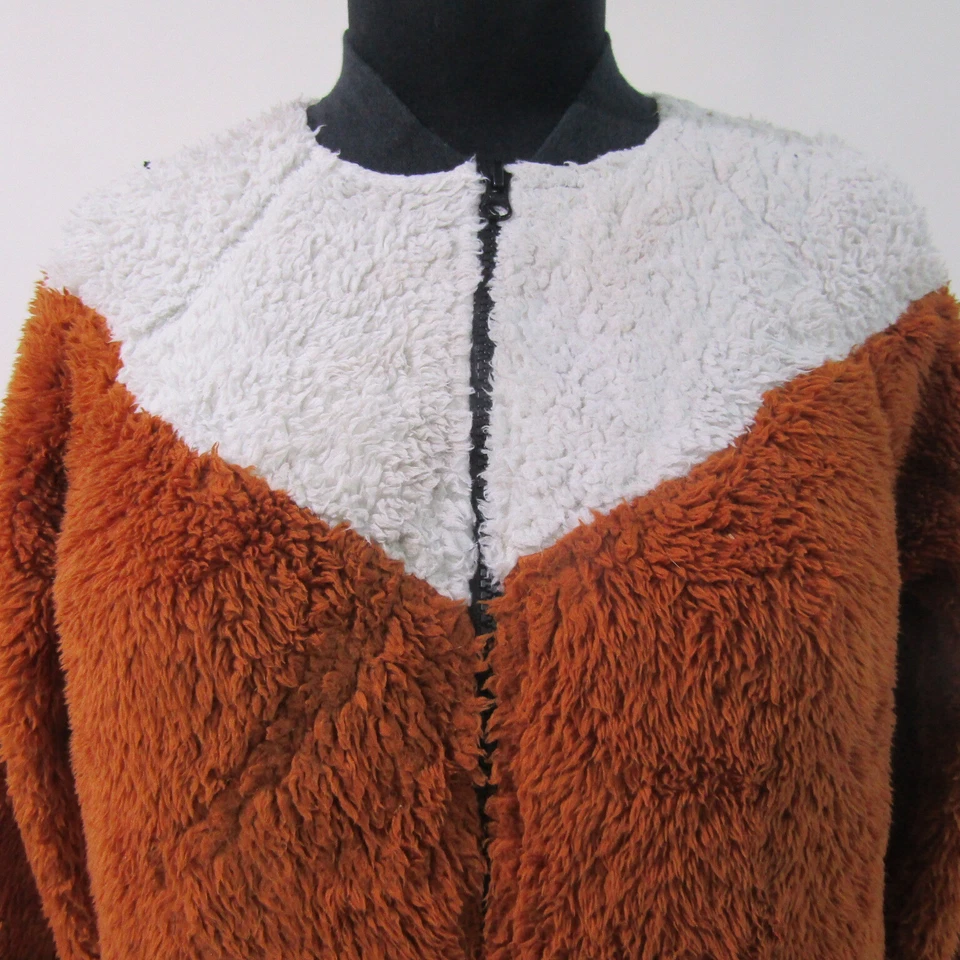 NIKE VTG Women's Teddy Bear Fleece Jacket Chest 34/36 UK S REF (Y00606) - Image 2 of 4