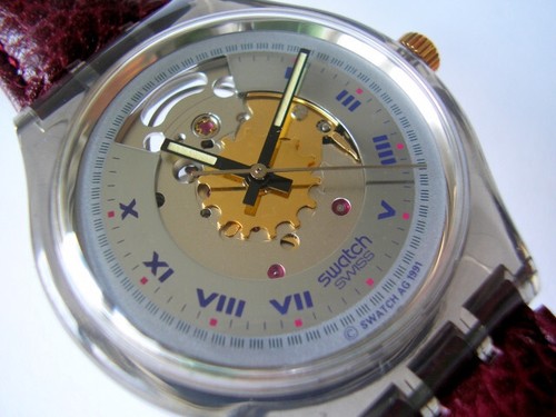 SWATCH AUTOMATIC RUBÍ - MERCANCÍA NUEVA - ABSOLUTA RAREZA - Imagen 2 de 9