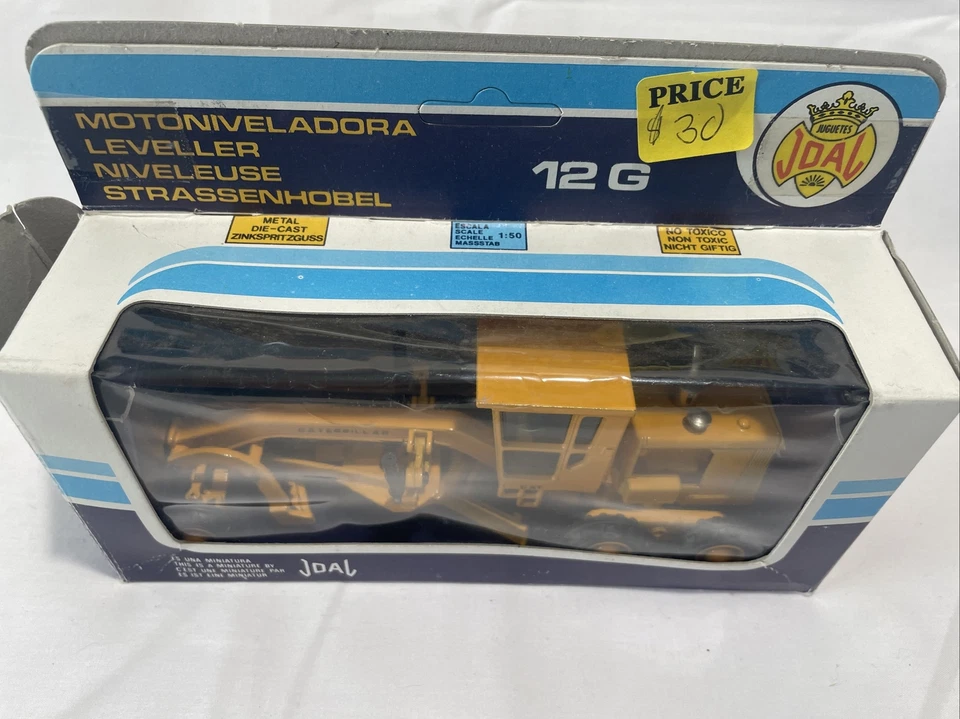 Joal Cat Caterpillar 12G Motor Grader #217 1:50 Scale - Image 2 of 3