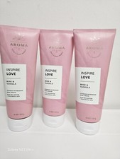 3PC Bath  Body Works Rose  Vanilla Aroma Ultimate Hydration Body Cream