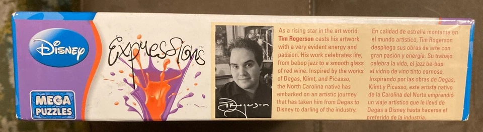 Mega quebra-cabeça Disney Branca de Neve Expressions 300 peças lacrado Rogerson 19x27 - Imagem 2 de 4