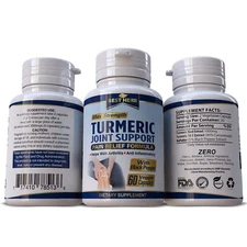 Max Healthy Flex Joint Supplement Turmeric Formula Anti Inflammatory Pain Relief