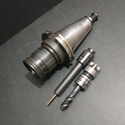 Parlec USA! CAT50 Rigid Tap Holder Coolant Through & Quick Change Collets Tapper