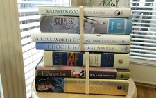 Who Needs God+Choose Joy+A Love worth giving+Couples Bible + 3 Graham Books